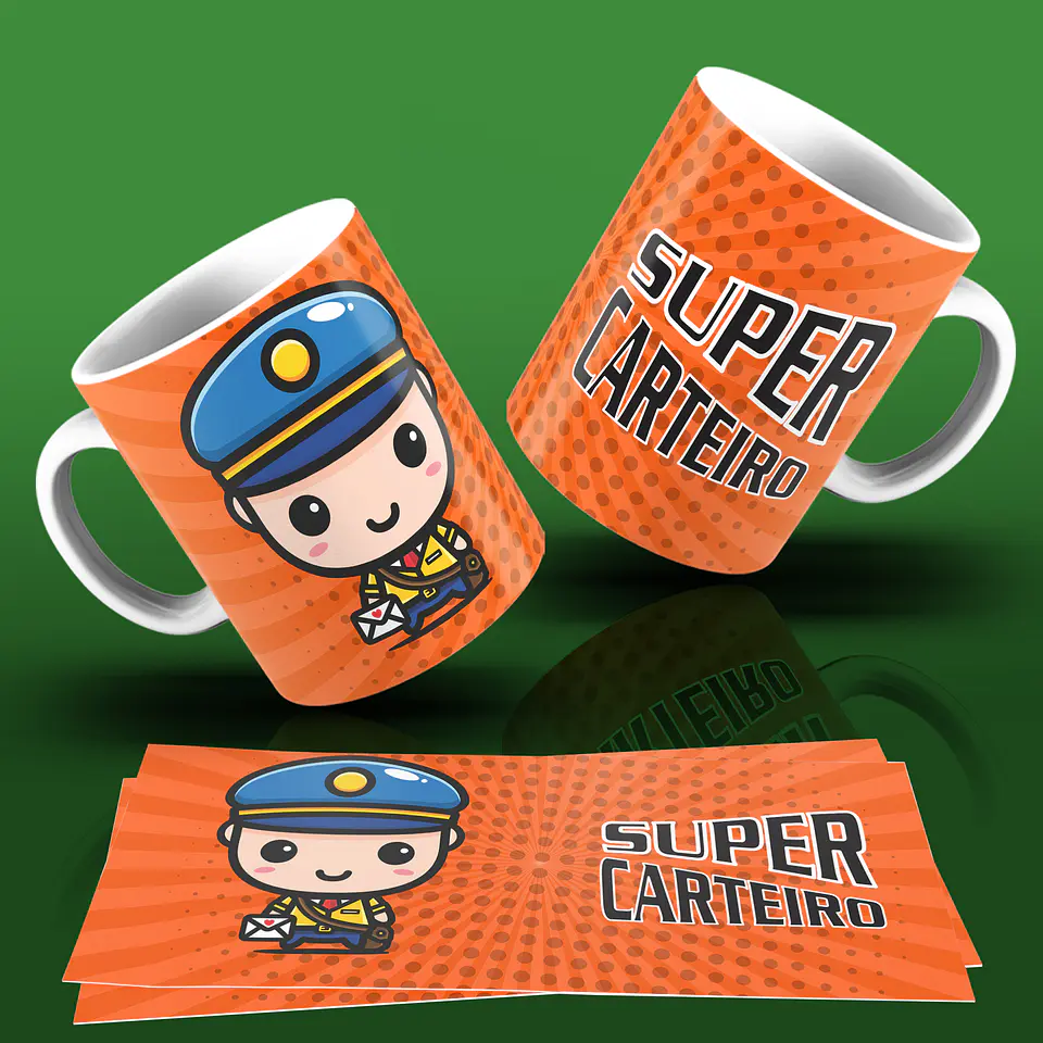 Caneca Profissões Bonecos Col. 02 4
