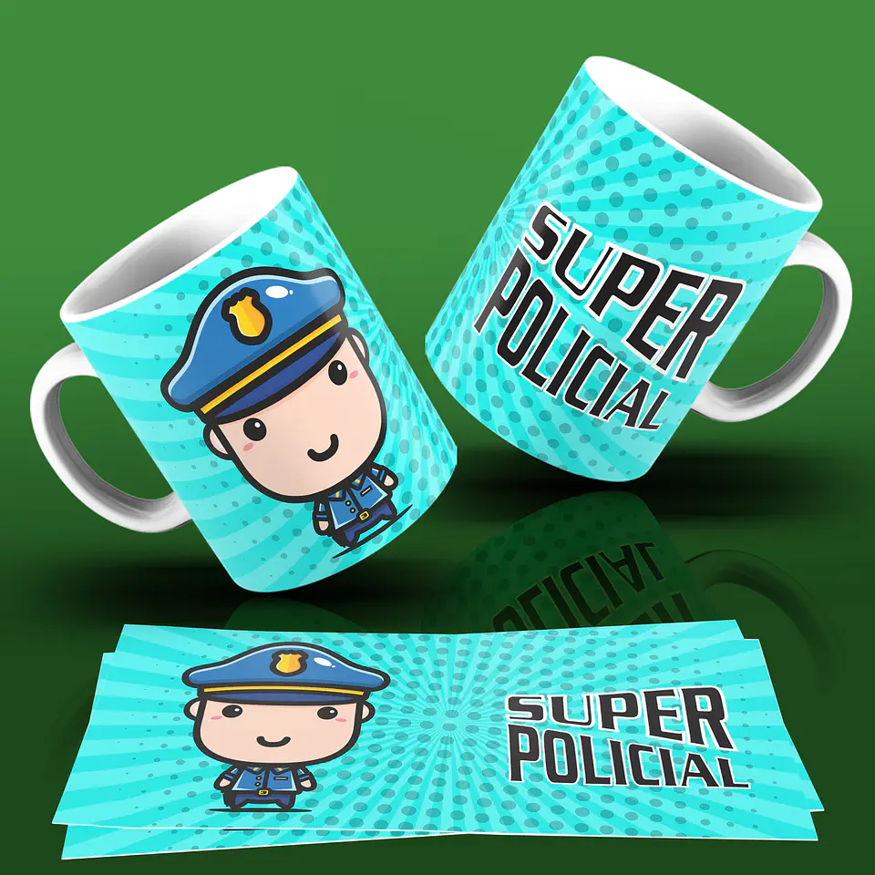 Caneca Profissões Bonecos Col. 02 5