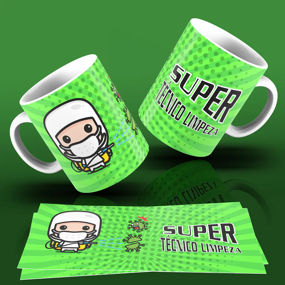 Caneca Profissões Bonecos Col. 02 7