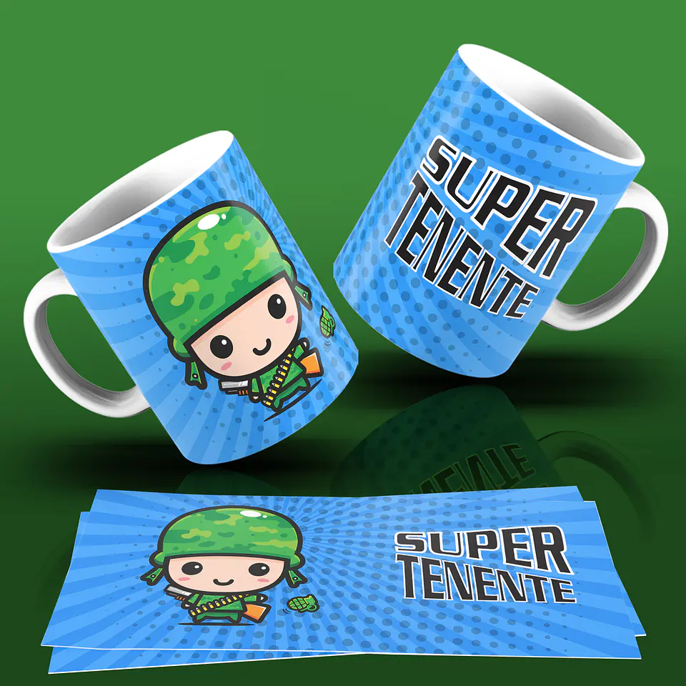 Caneca Profissões Bonecos Col. 02 9