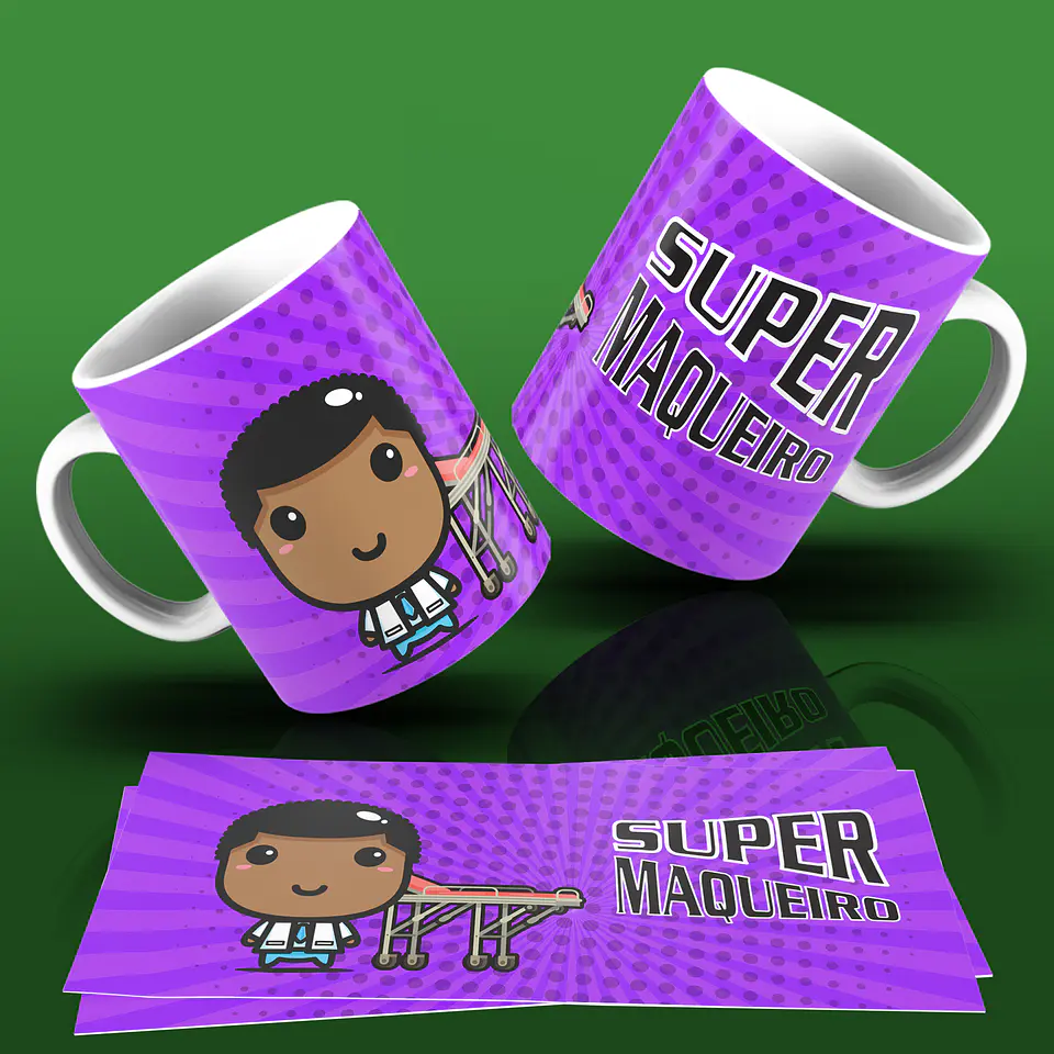 Caneca Profissões Bonecos Col. 02 12