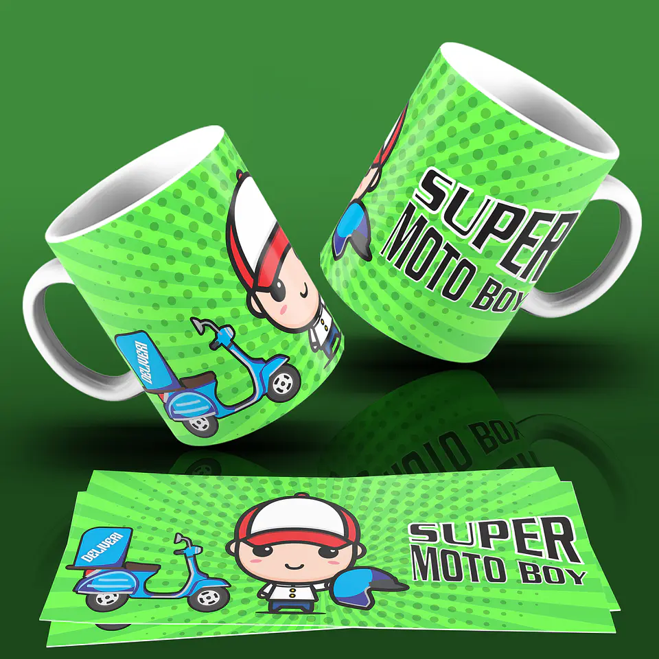 Caneca Profissões Bonecos Col. 02 16