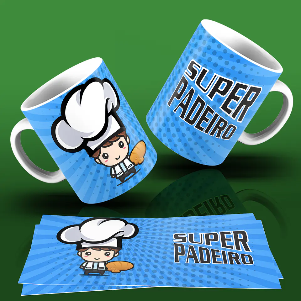 Caneca Profissões Bonecos Col. 02 21