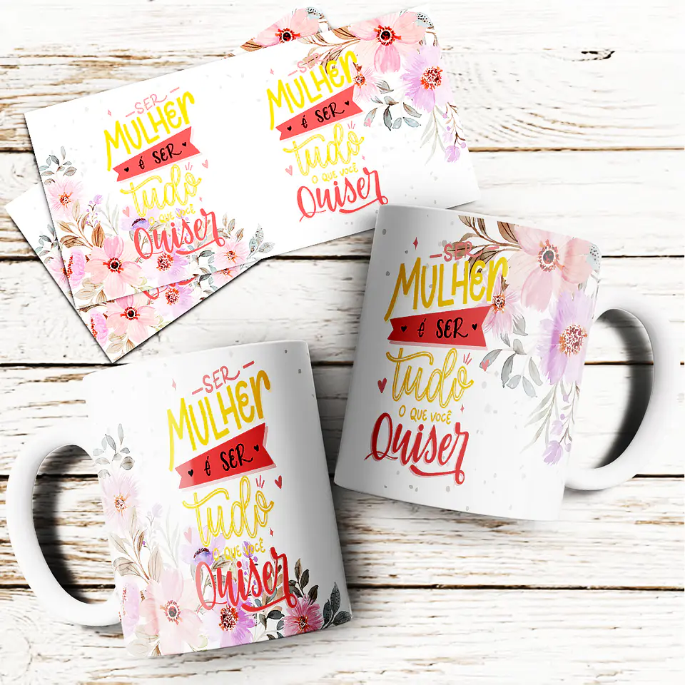 Canecas Motivacionais Mulher 8