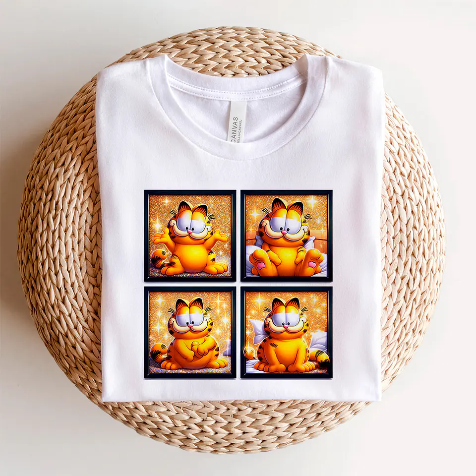 T-shirt Personagens Quadradinhos 1