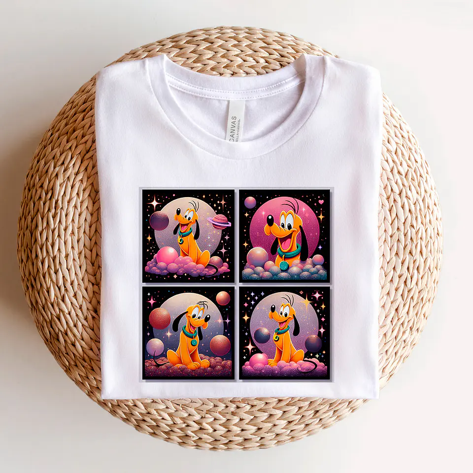 T-shirt Personagens Quadradinhos 3