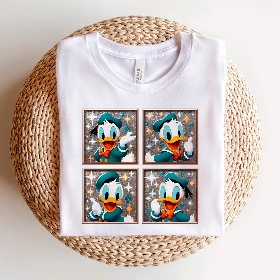 T-shirt Personagens Quadradinhos 5