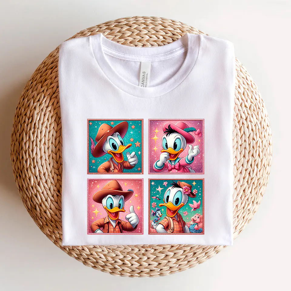 T-shirt Personagens Quadradinhos 6