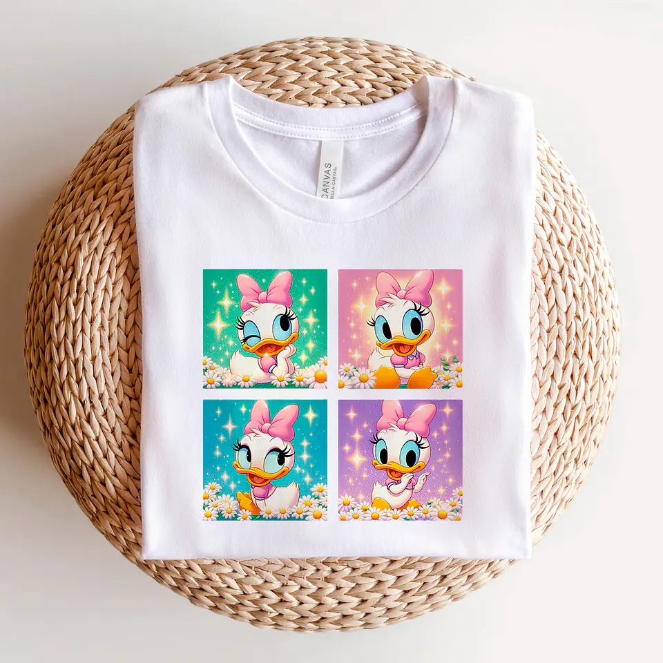 T-shirt Personagens Quadradinhos 7