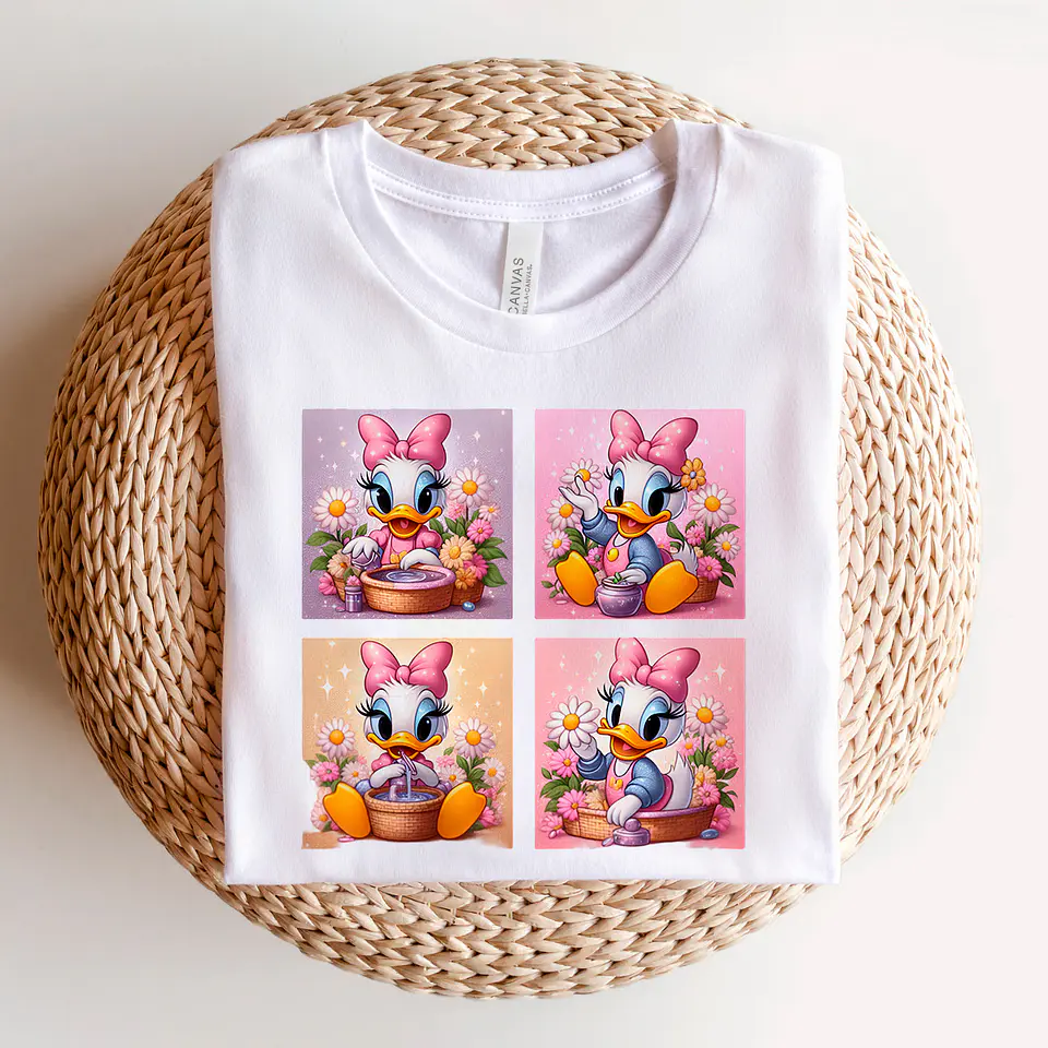 T-shirt Personagens Quadradinhos 8