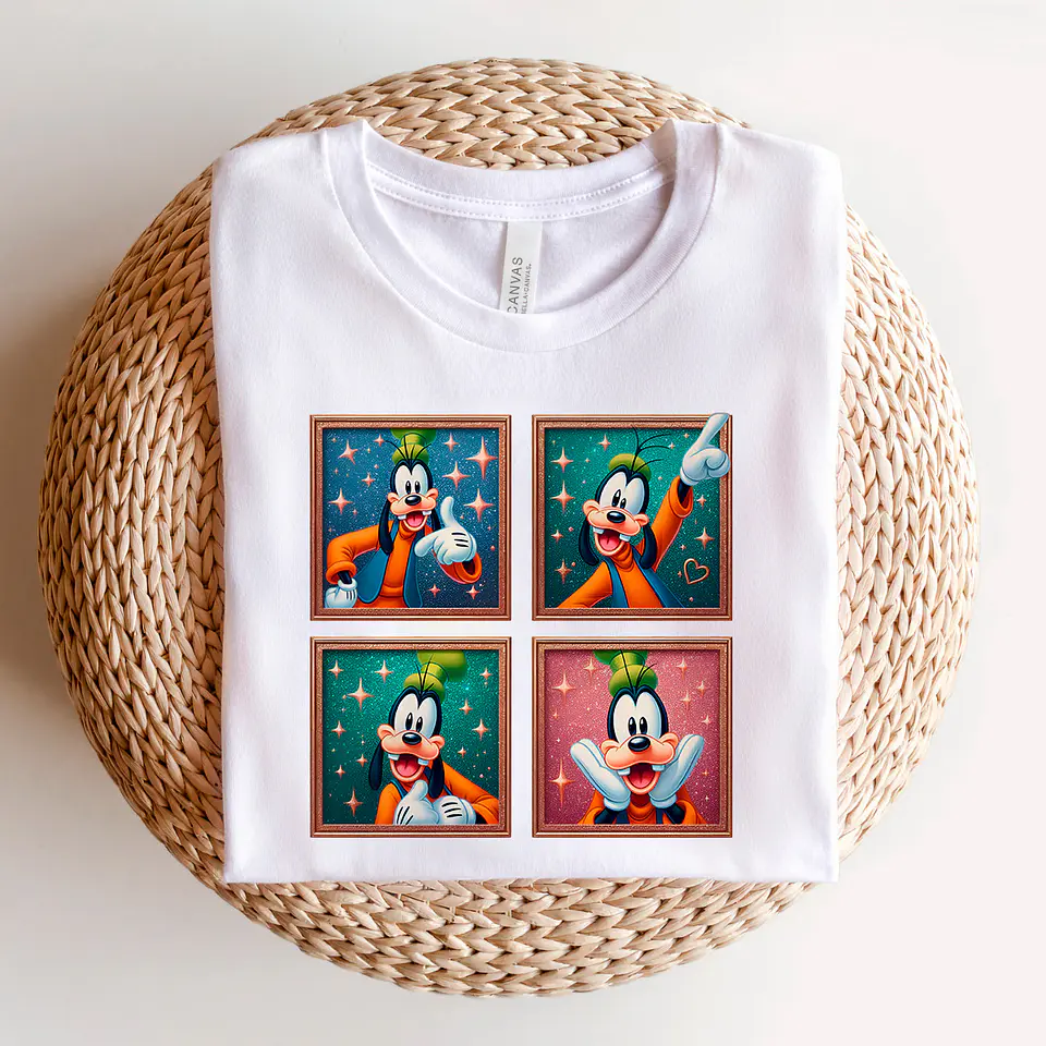T-shirt Personagens Quadradinhos 11