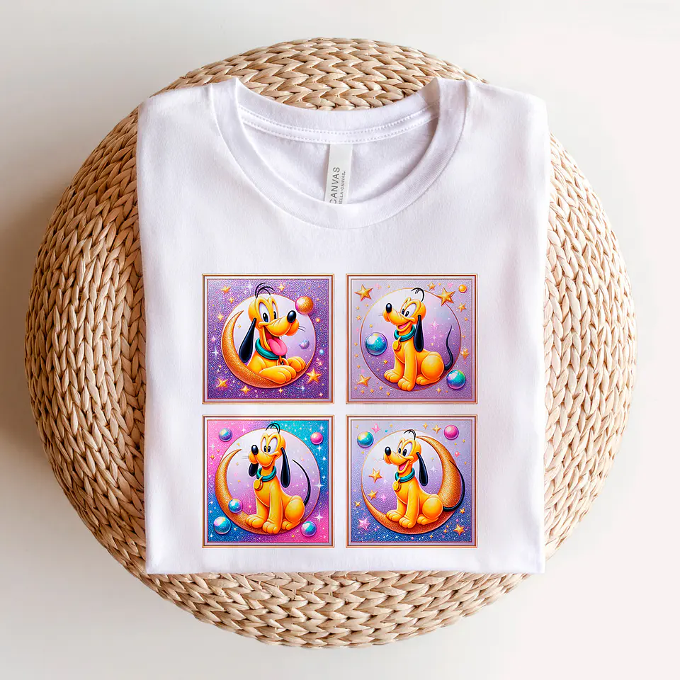 T-shirt Personagens Quadradinhos 15