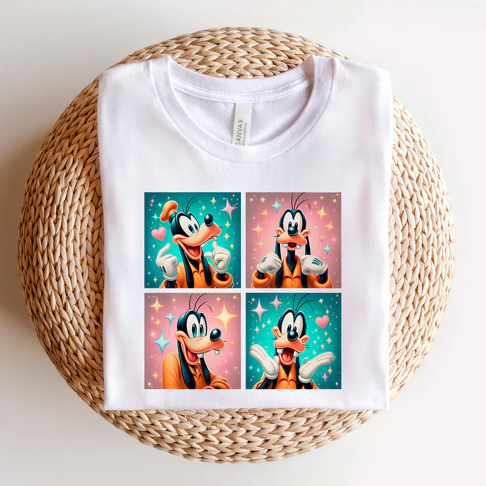 T-shirt Personagens Quadradinhos 18