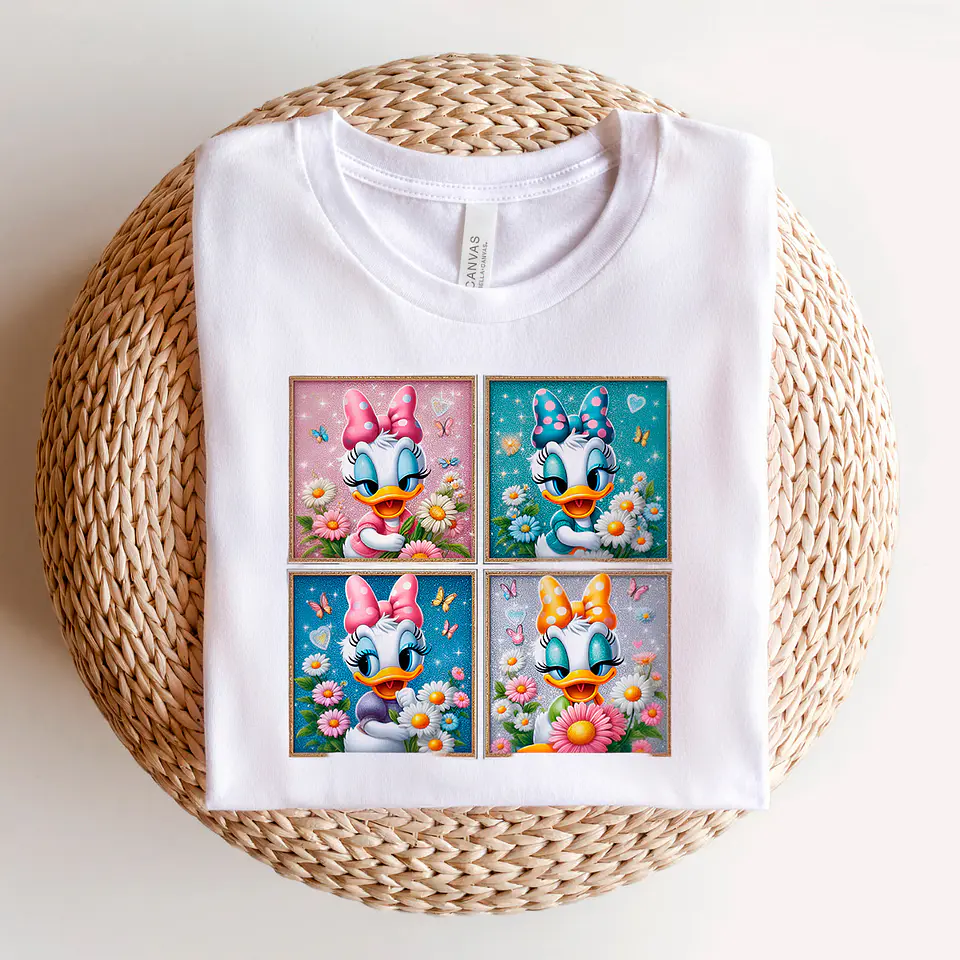 T-shirt Personagens Quadradinhos 21