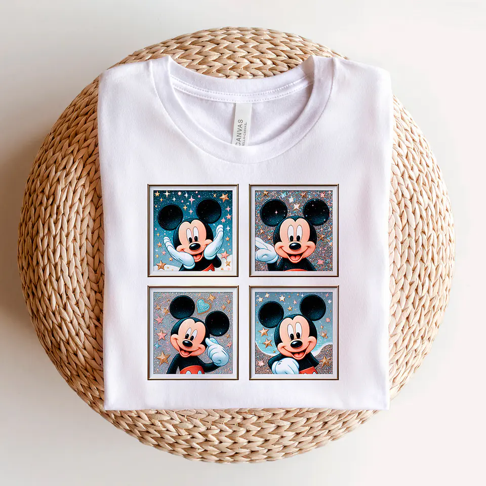 T-shirt Personagens Quadradinhos 25