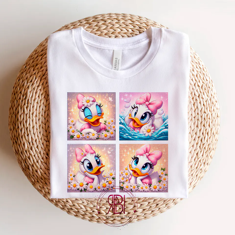 T-shirt Personagens Quadradinhos 26