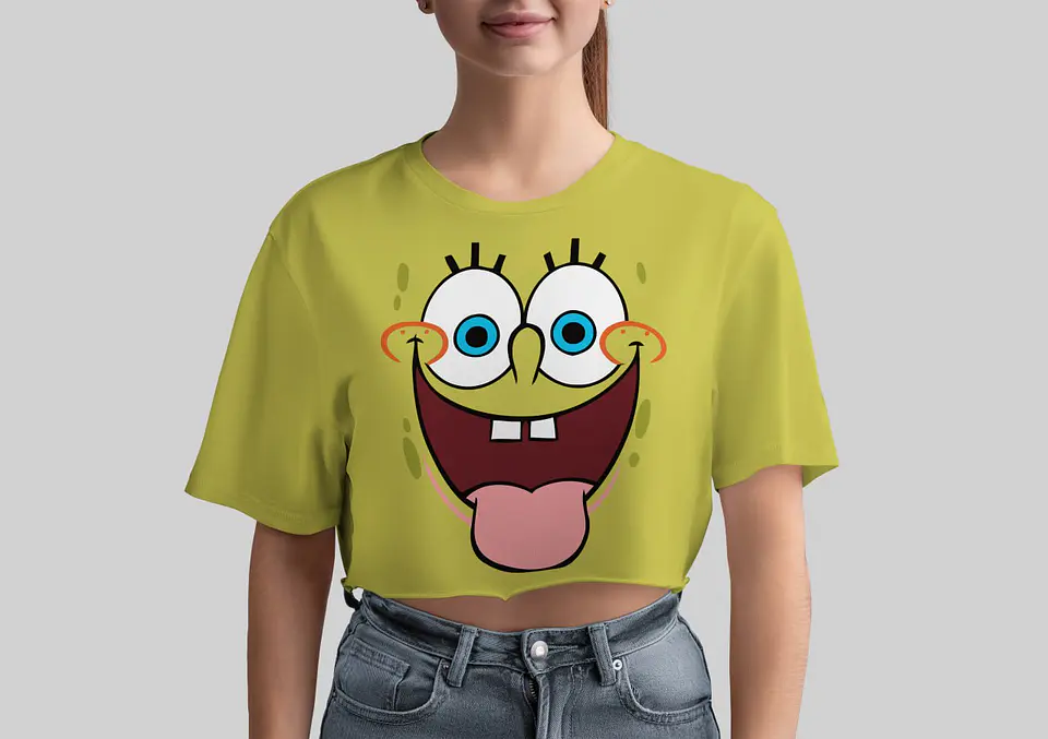T-shirt do Bob Esponja expressões 2