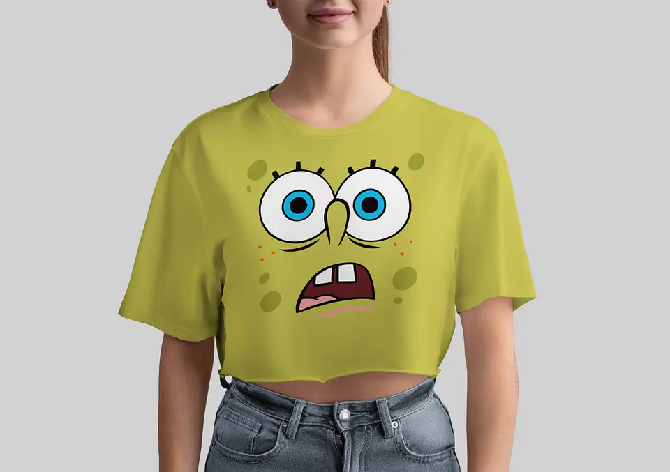 T-shirt do Bob Esponja expressões 3