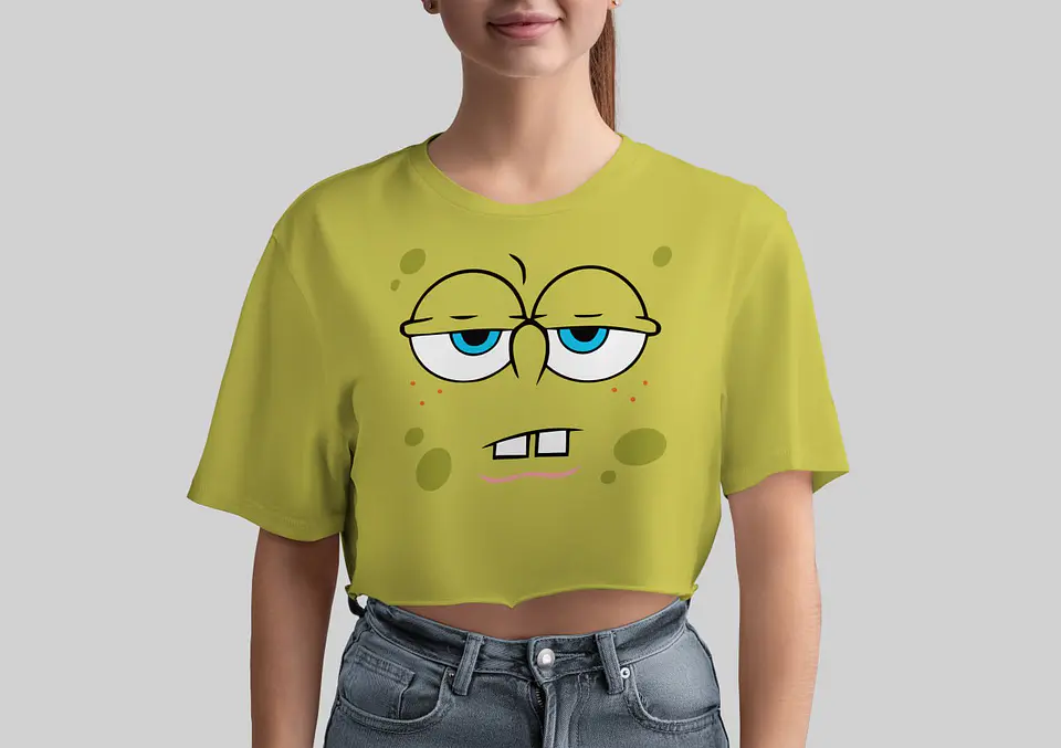 T-shirt do Bob Esponja expressões 4