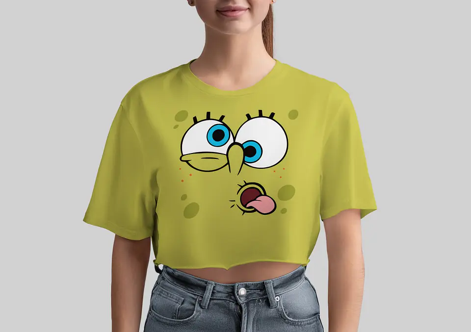 T-shirt do Bob Esponja expressões 8