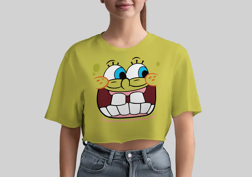 T-shirt do Bob Esponja expressões 10