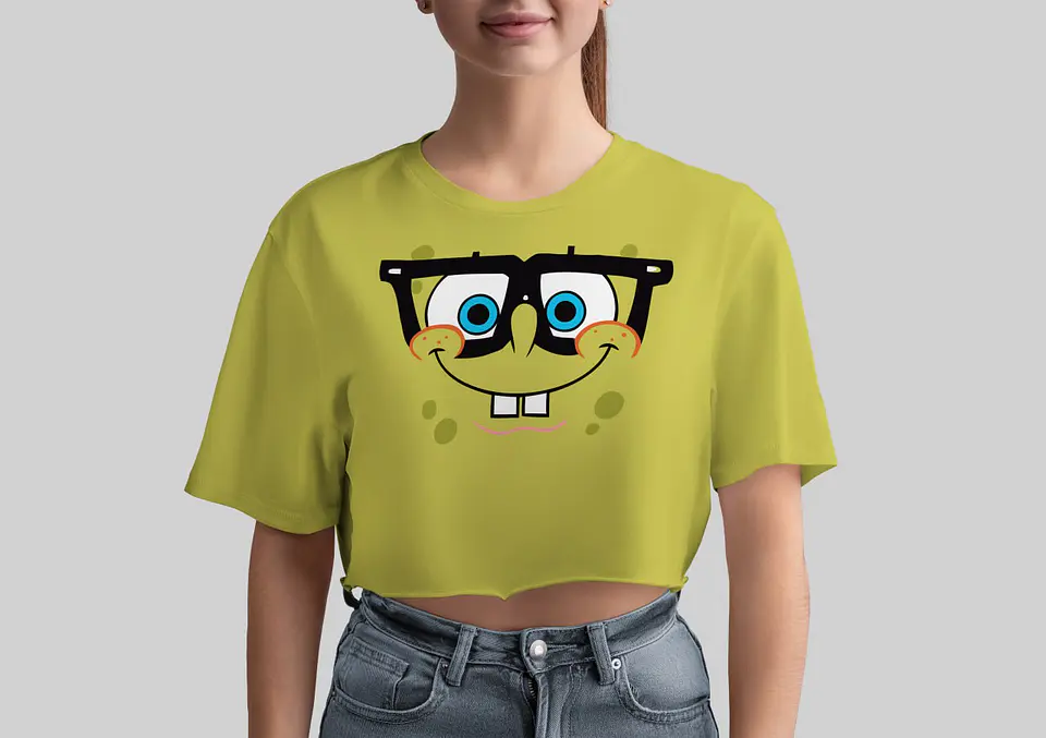 T-shirt do Bob Esponja expressões 12