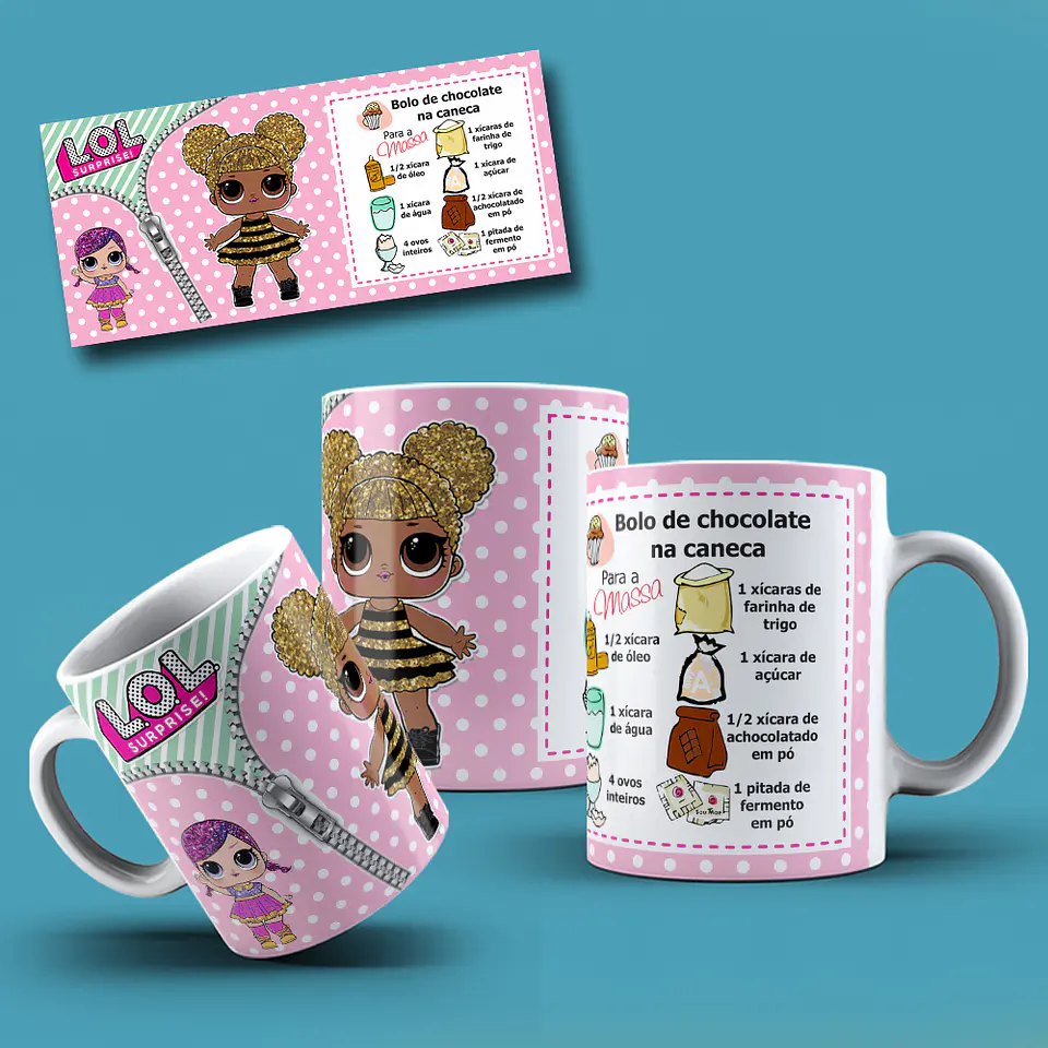 Canecas Personagens Infantis 8