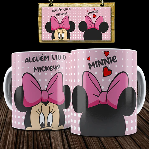 Coleção Canecas Turma do Mickey