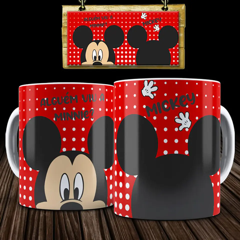 Coleção Canecas Turma do Mickey 2