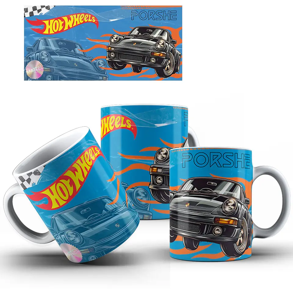 Canecas Hot Wheels 2
