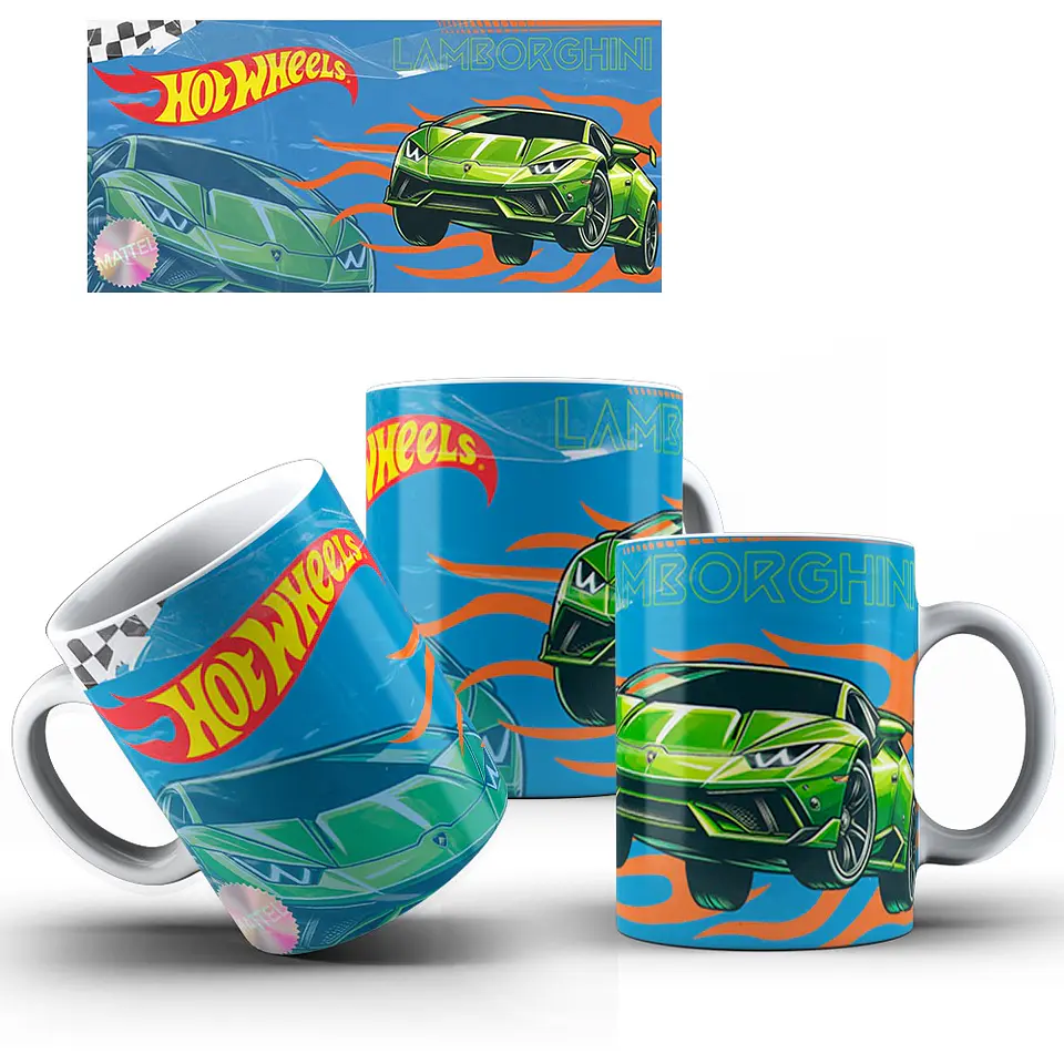 Canecas Hot Wheels 3