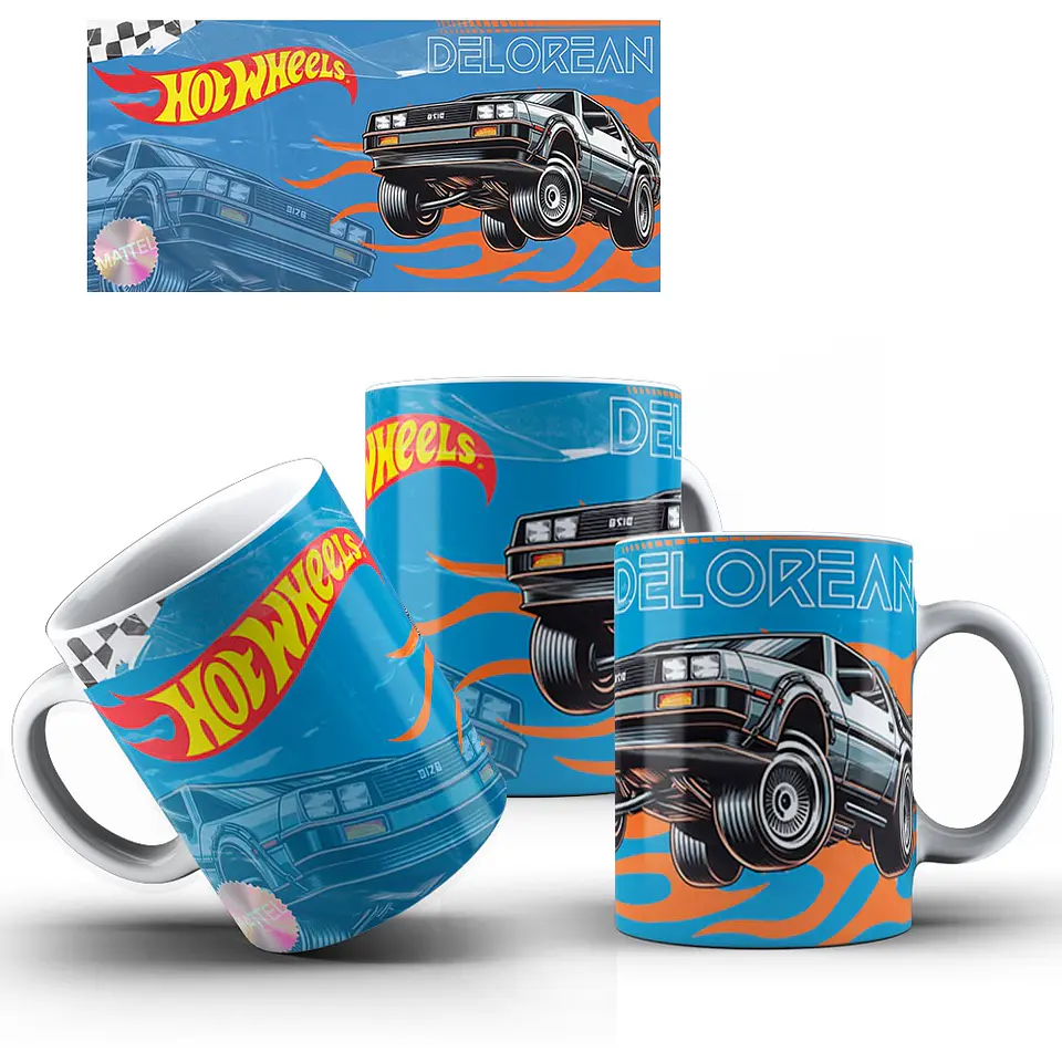 Canecas Hot Wheels 4