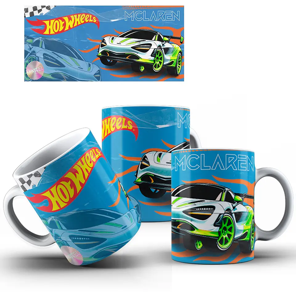 Canecas Hot Wheels 6