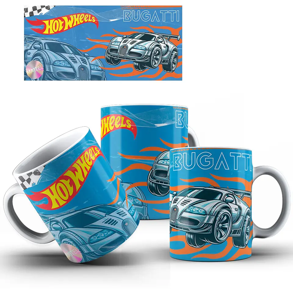 Canecas Hot Wheels 8