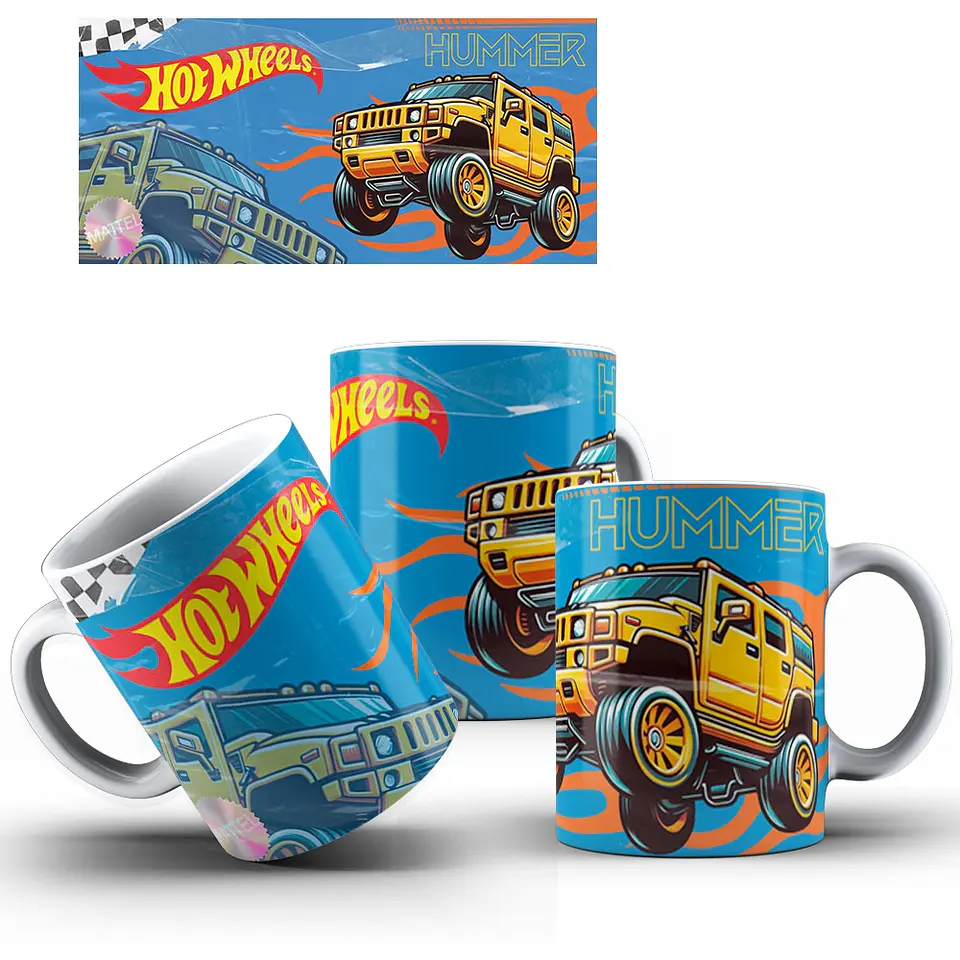 Canecas Hot Wheels 9