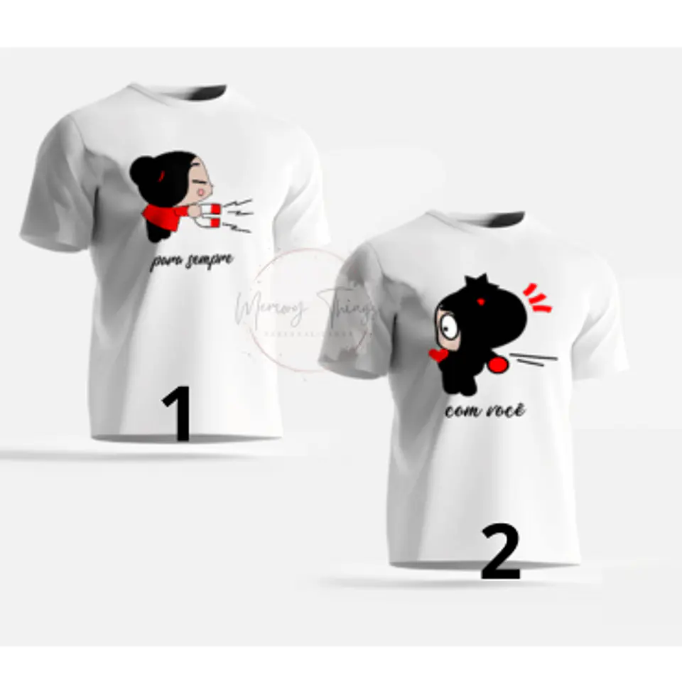T-shirt Namorado Dupla 3