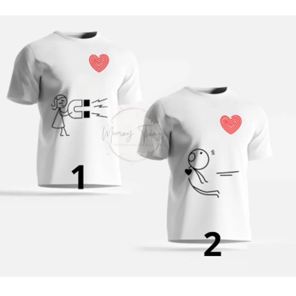 T-shirt Namorado Dupla 4