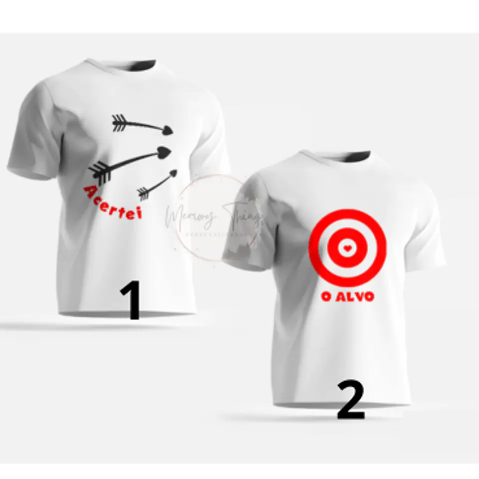 T-shirt Namorado Dupla 5