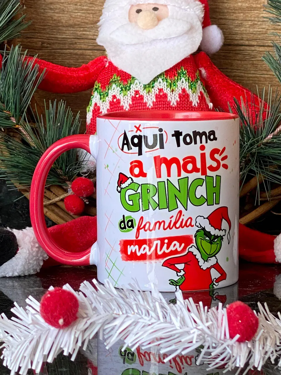 Caneca Natal Grinch Debochado 4