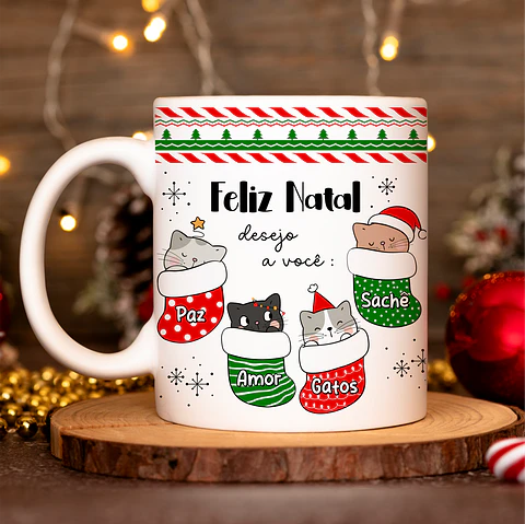 Coleção Canecas Gatos DL Vol01