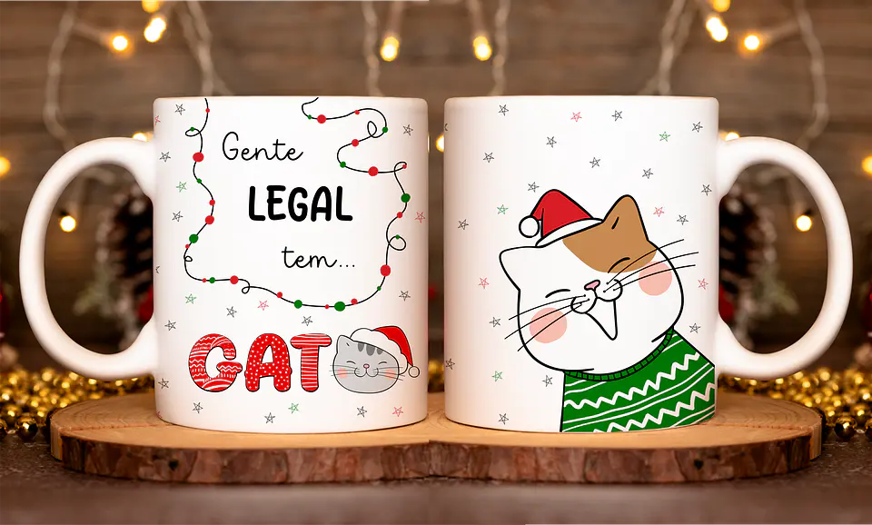 Coleção Canecas Gatos DL Vol01 6
