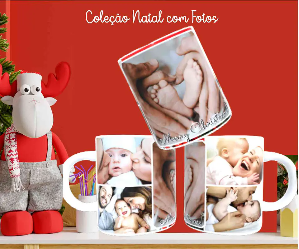 Caneca Natal com Fotos DL Vol_02 2