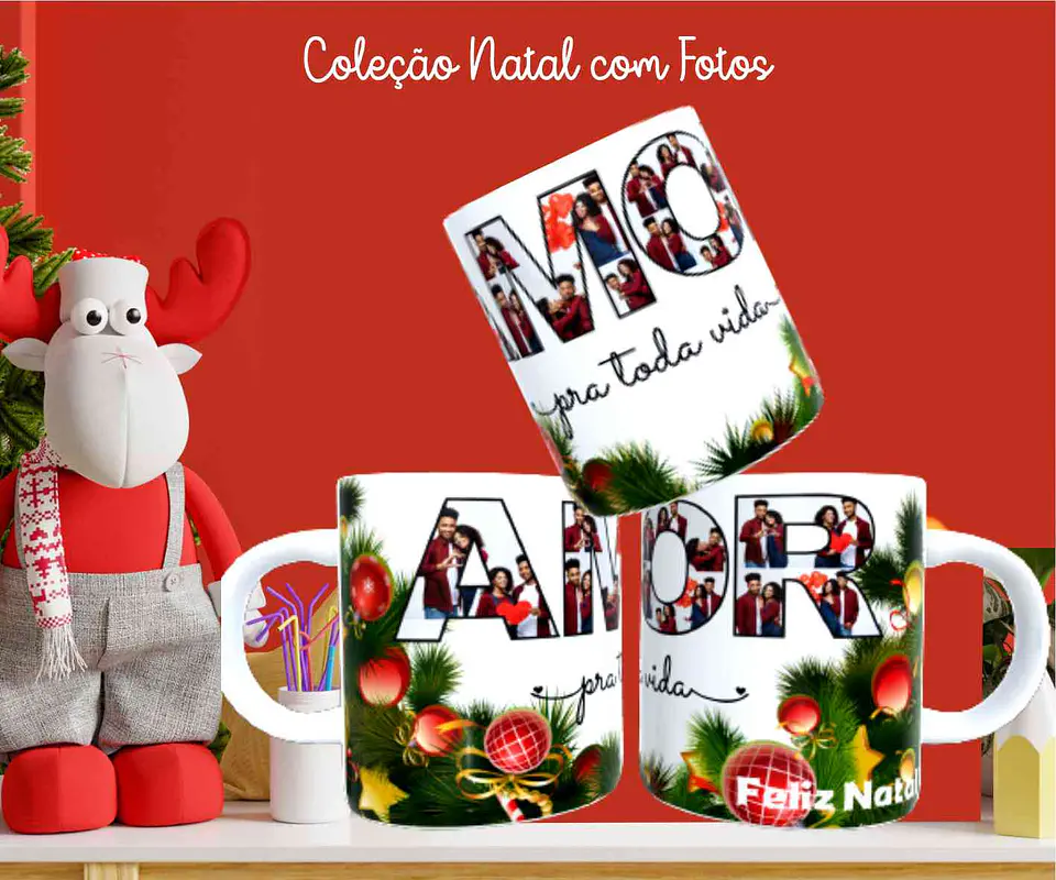 Caneca Natal com Fotos DL Vol_02 3