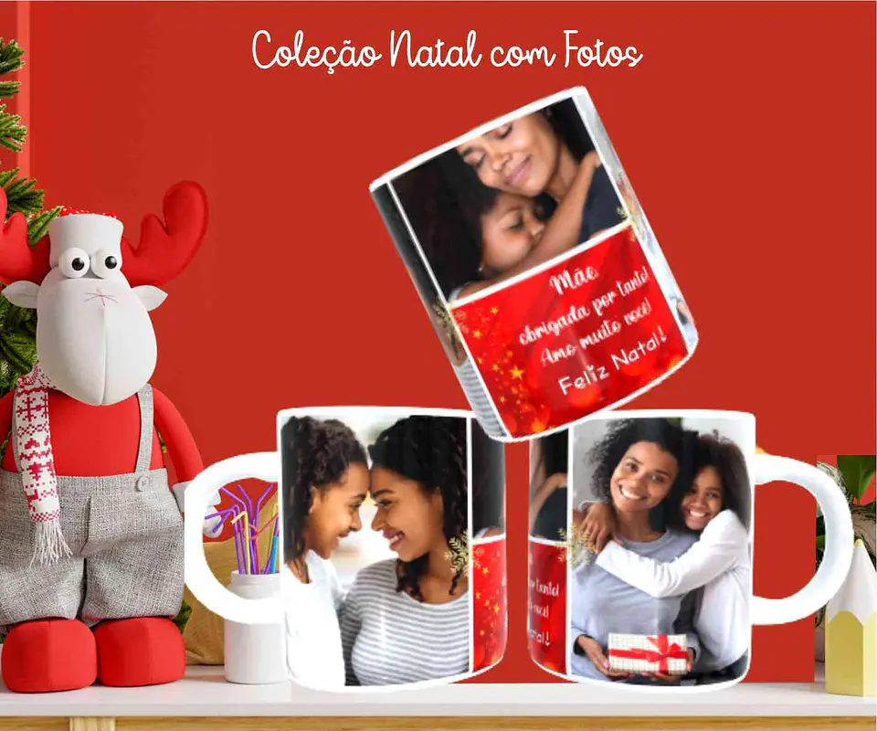 Caneca Natal com Fotos DL Vol_02 4