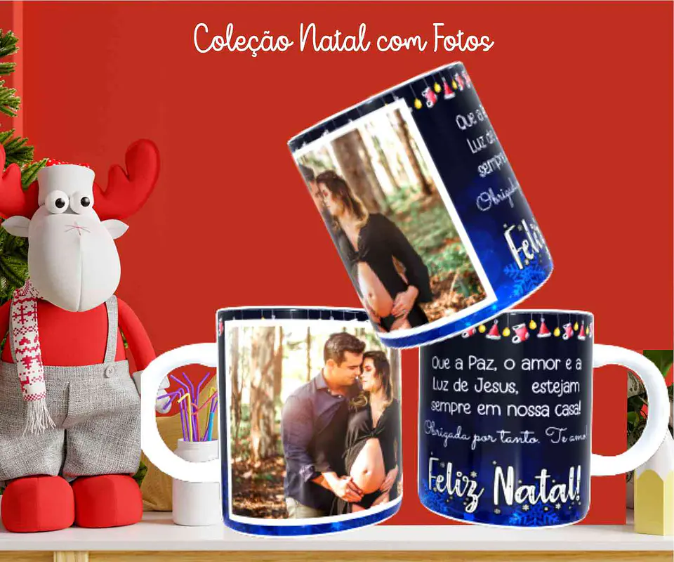 Caneca Natal com Fotos DL Vol_02 6