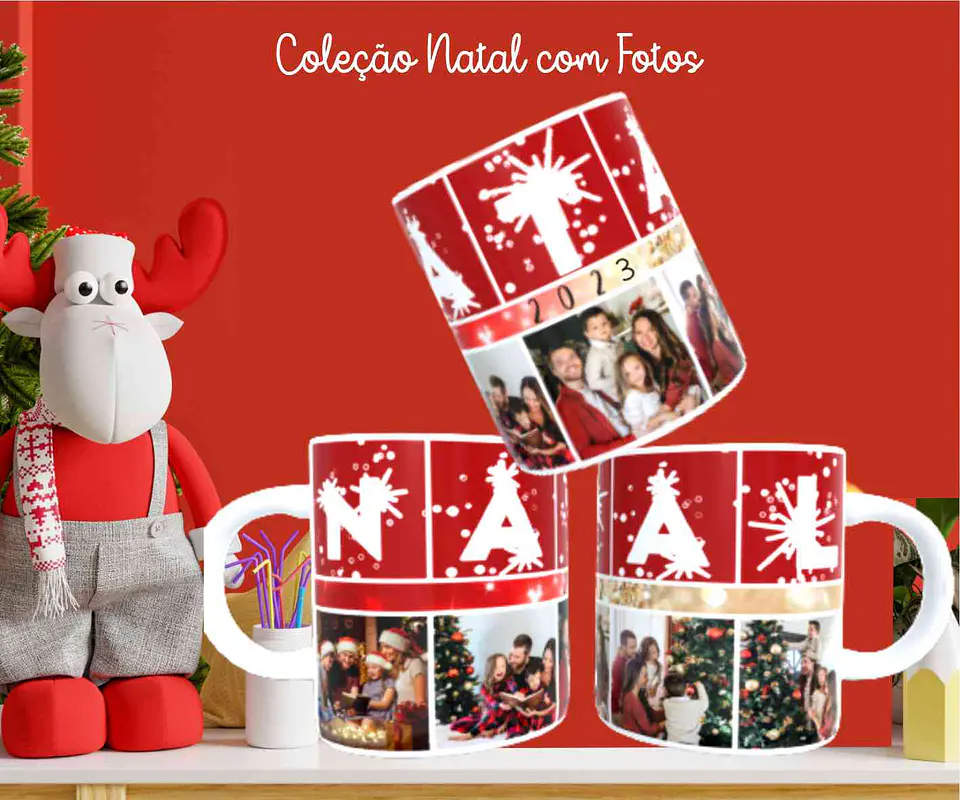 Caneca Natal com Fotos DL Vol_02 7