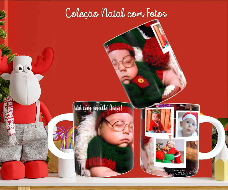 Caneca Natal com Fotos DL Vol_02 9