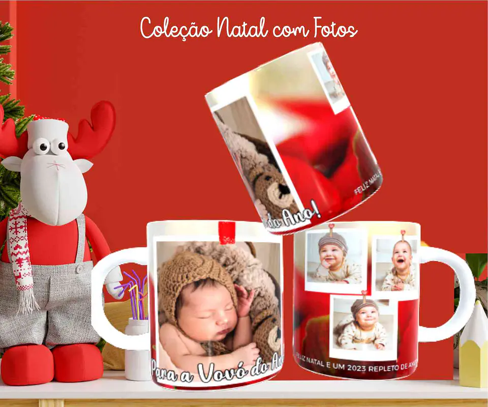 Caneca Natal com Fotos DL Vol_02 12