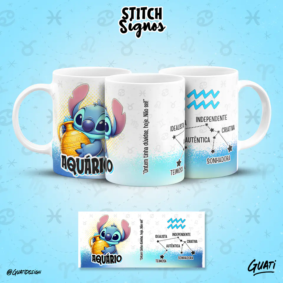 Canecas Stitch Signos 5