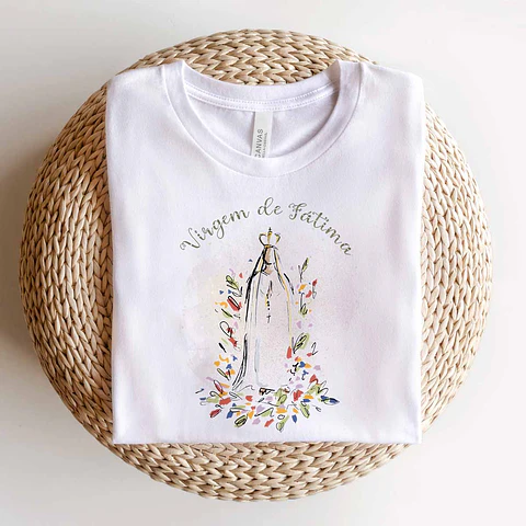 T-shirt Virgem de Fátima